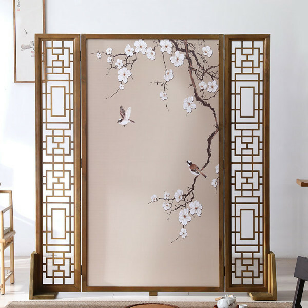 熱推木藝傢具 辨公室屏風 玄關分隔 客廳屏風【圖案2】180x200cm