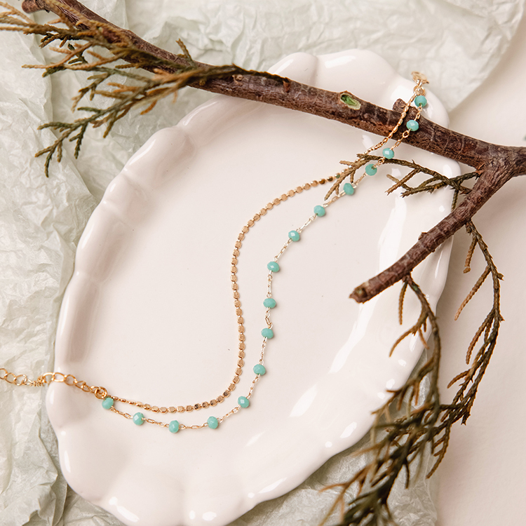 《官網限定》富士山下 · 翠綠 – 手鍊