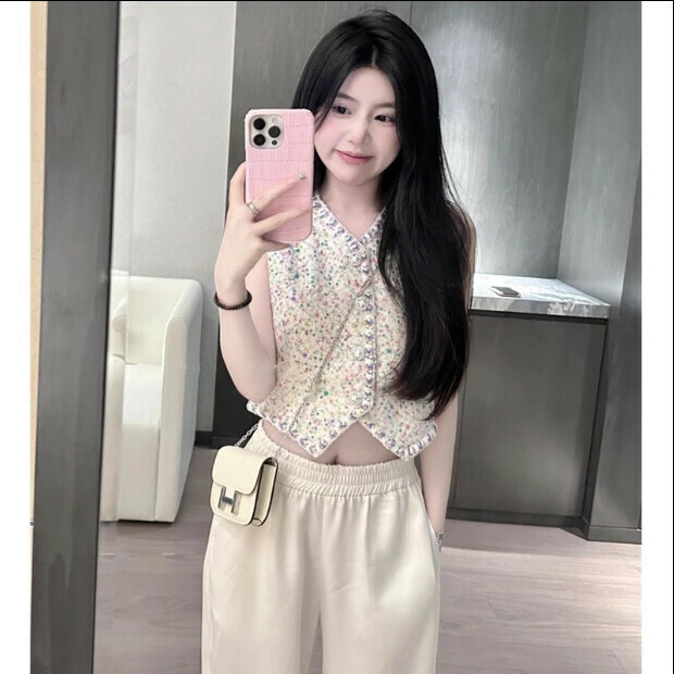 熱賣短款上衣【彩虹糖馬甲】尺碼【S碼—XL碼】【下單後請聯絡客服確認發貨尺碼】