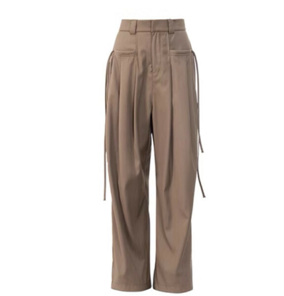 Hot selling wide-leg pants [Brown wide-leg pants] Sizes [S-XL] [Please contact customer service to confirm the delivery size after placing the order]