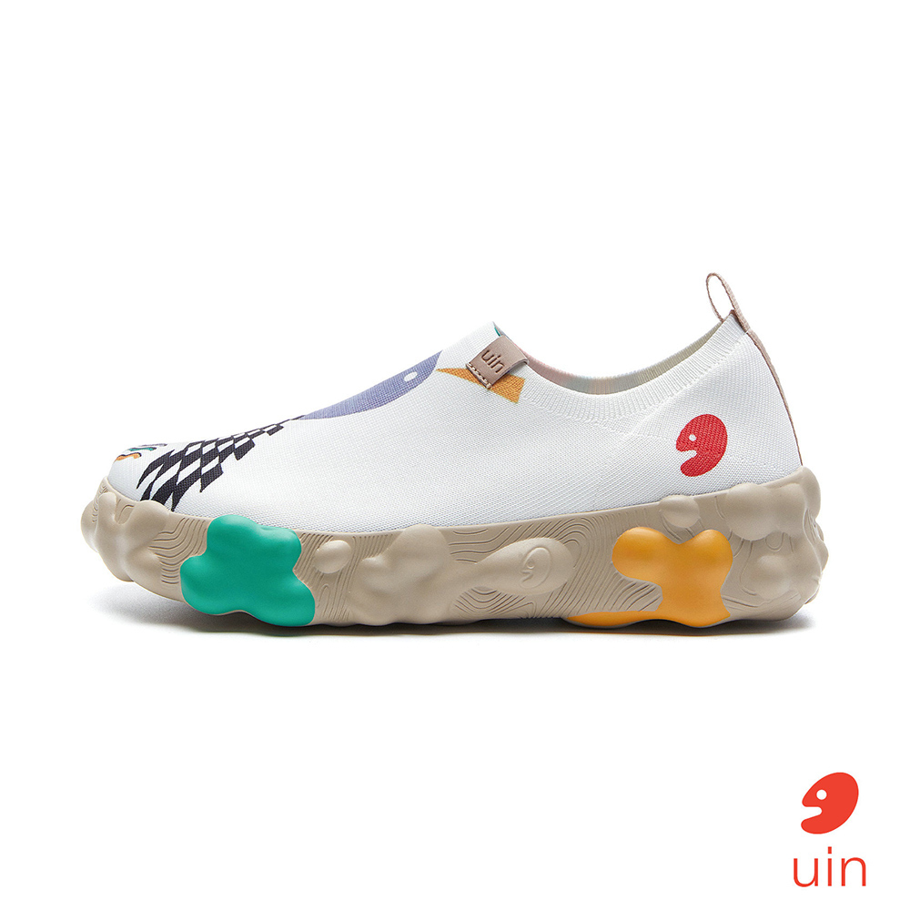【 Uin 】西班牙原創設計 | 康定斯基-小世界1 托萊多6 女鞋 彩繪鞋 休閒鞋 懶人鞋