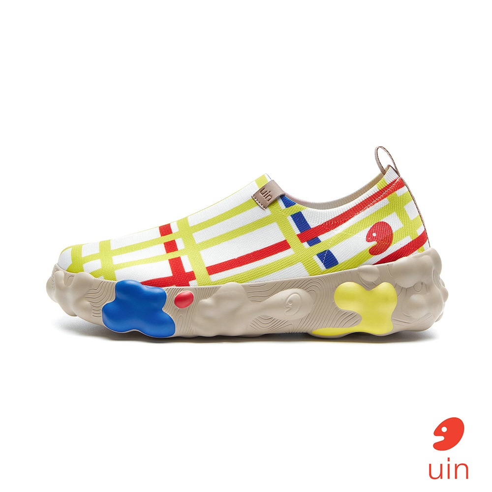 【 Uin 】西班牙原創設計 | 蒙德里安-紐約之城1 托萊多6 女鞋 彩繪鞋 休閒鞋 懶人鞋