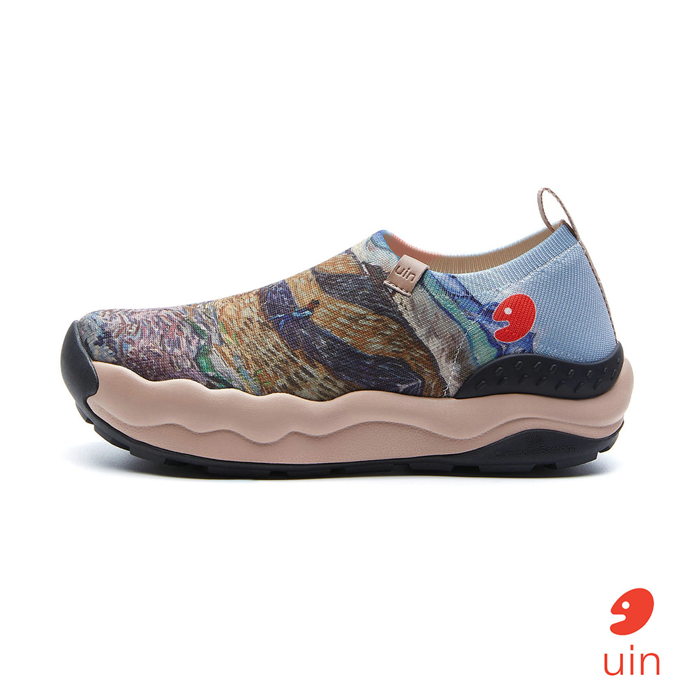 【 Uin 】西班牙原創設計 | 梵高-田園裡的農夫3 托萊多11 女鞋 彩繪鞋 休閒鞋 懶人鞋