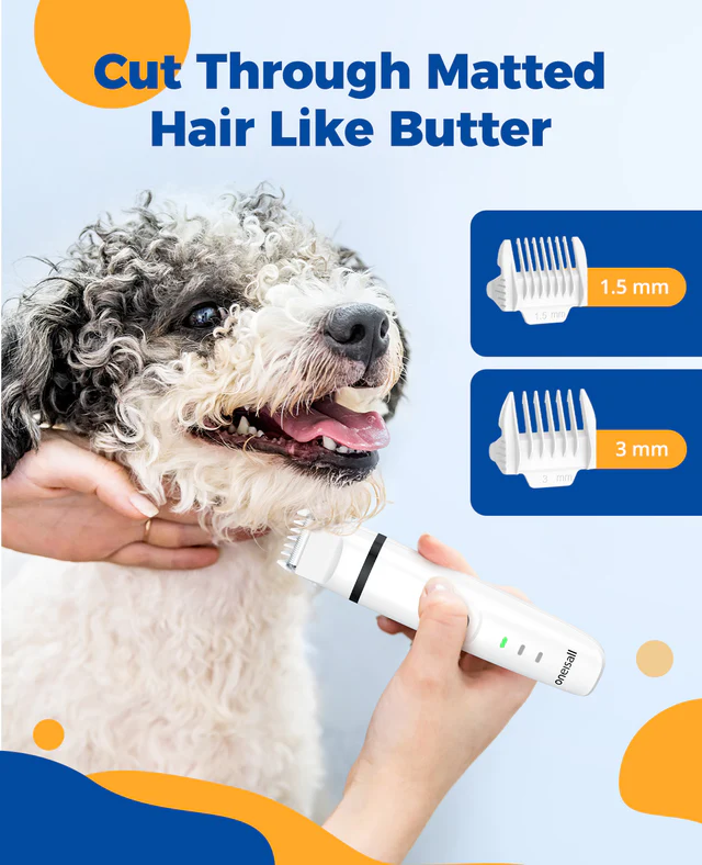 Oneisall 4 in 1 Dog Grooming Kit (N12)