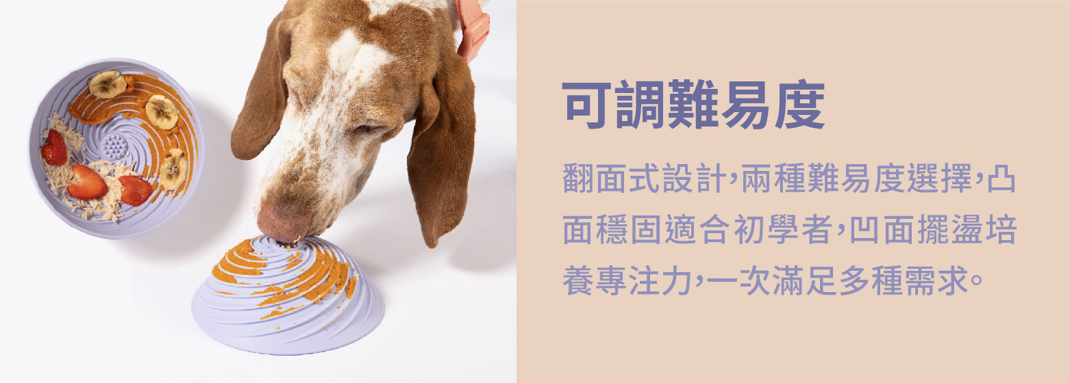 有兩種玩法的寵物慢食碗推薦