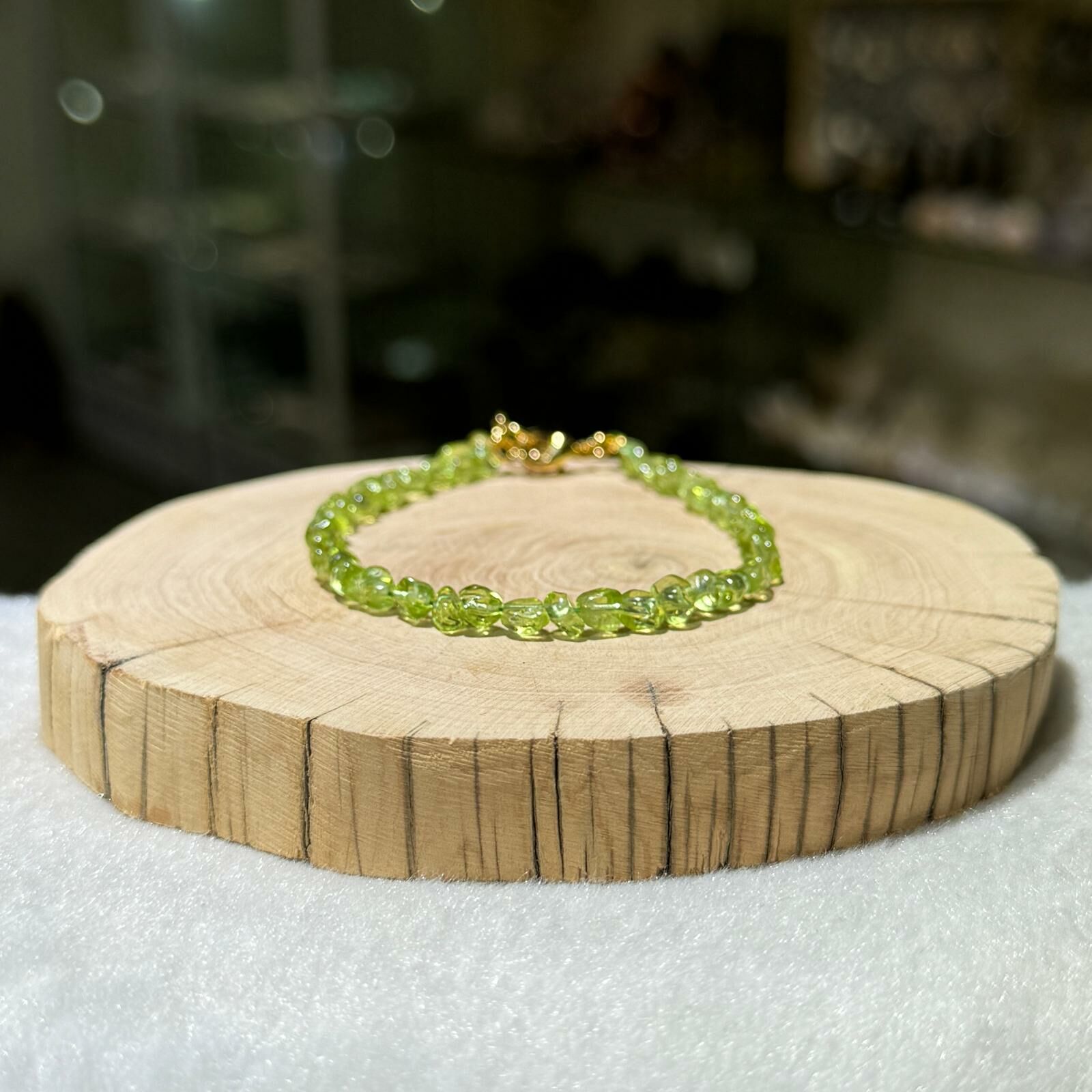 橄欖石隨形手鏈