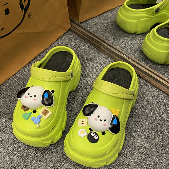 熱賣沙灘洞洞拖鞋【綠色】【34-40碼】（下單後請聯絡客服確認發貨尺碼）