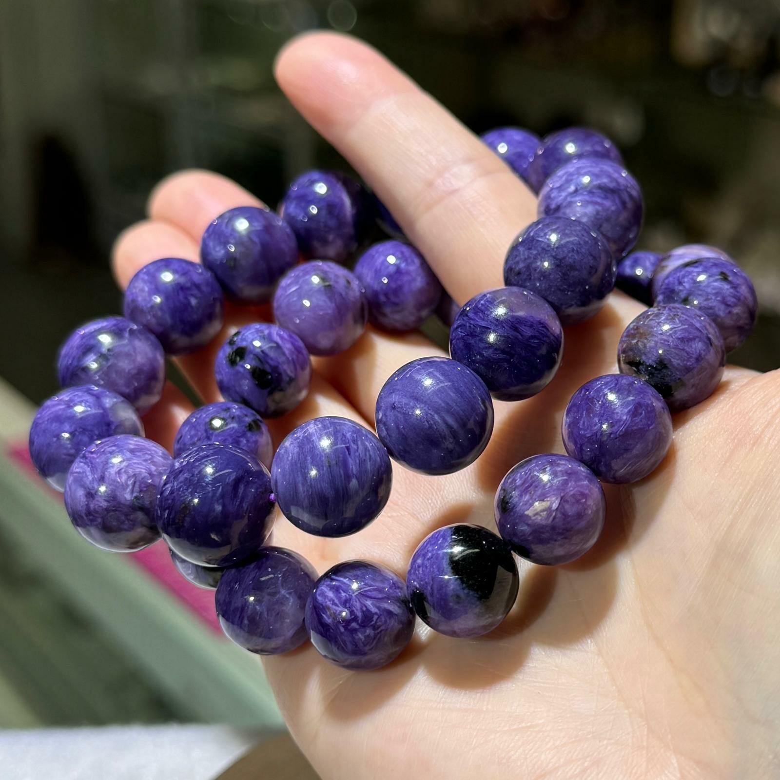 大m💫紫龍晶手串