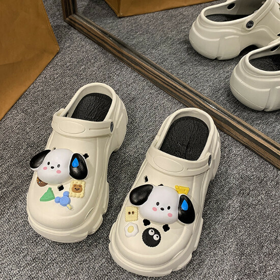 熱賣沙灘洞洞拖鞋【白色】【34-40碼】（下單後請聯絡客服確認發貨尺碼）