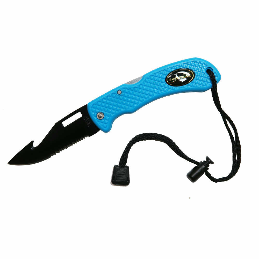 SAEKODIVE - 3118 不鏽鋼BC折合刀 #304鍍黑刀刃