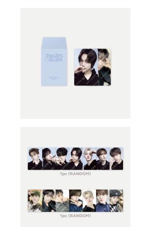 NCT DREAM ( ) Scape RANDOM TRADING CARD SET