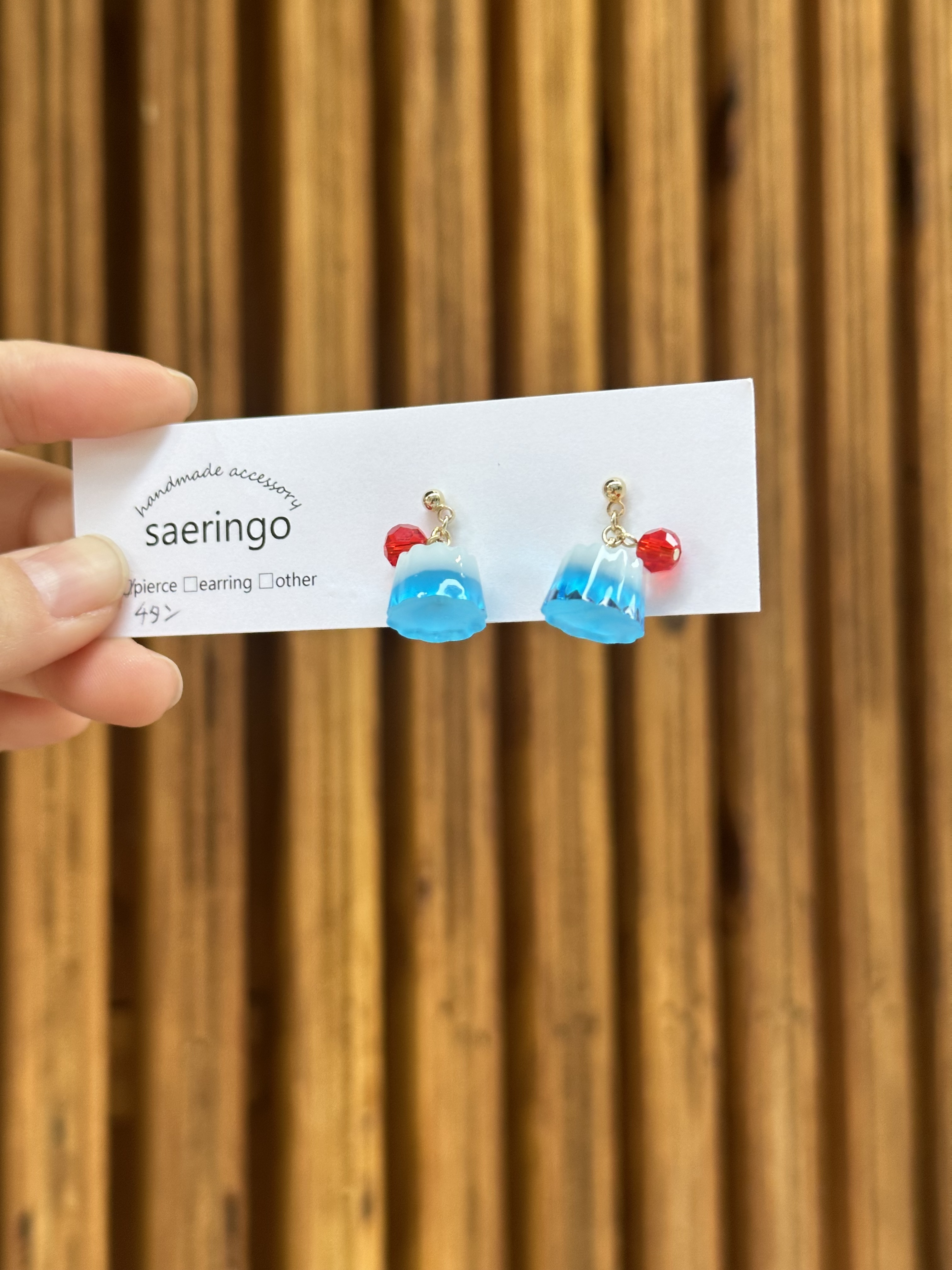 [saeringo]  限定富士山 | 耳夾 | NO.043