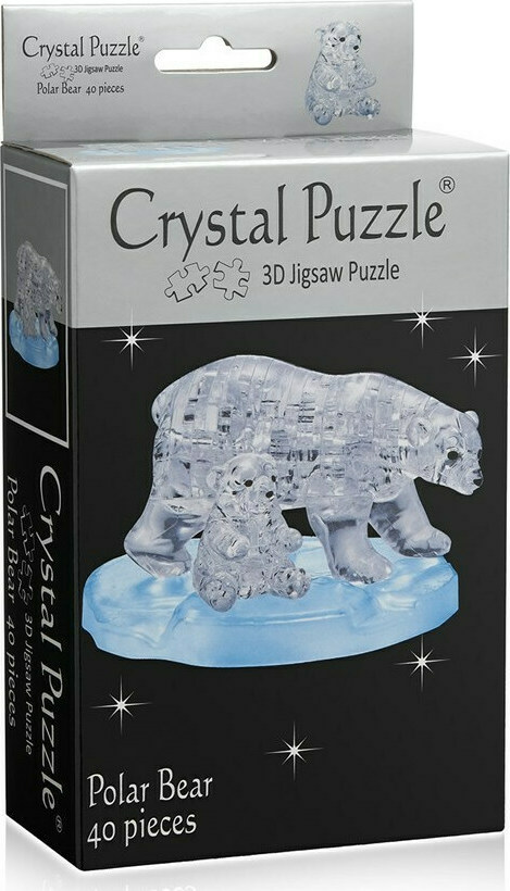 北極熊 (立體水晶)