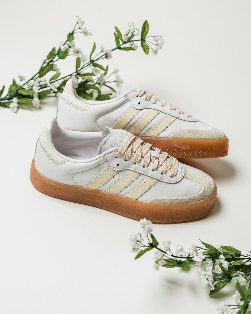 Adidas Originals Sambae 日本新發售 奶油白霜 奶油象牙 焦糖 增高 厚底鞋 IE9107
