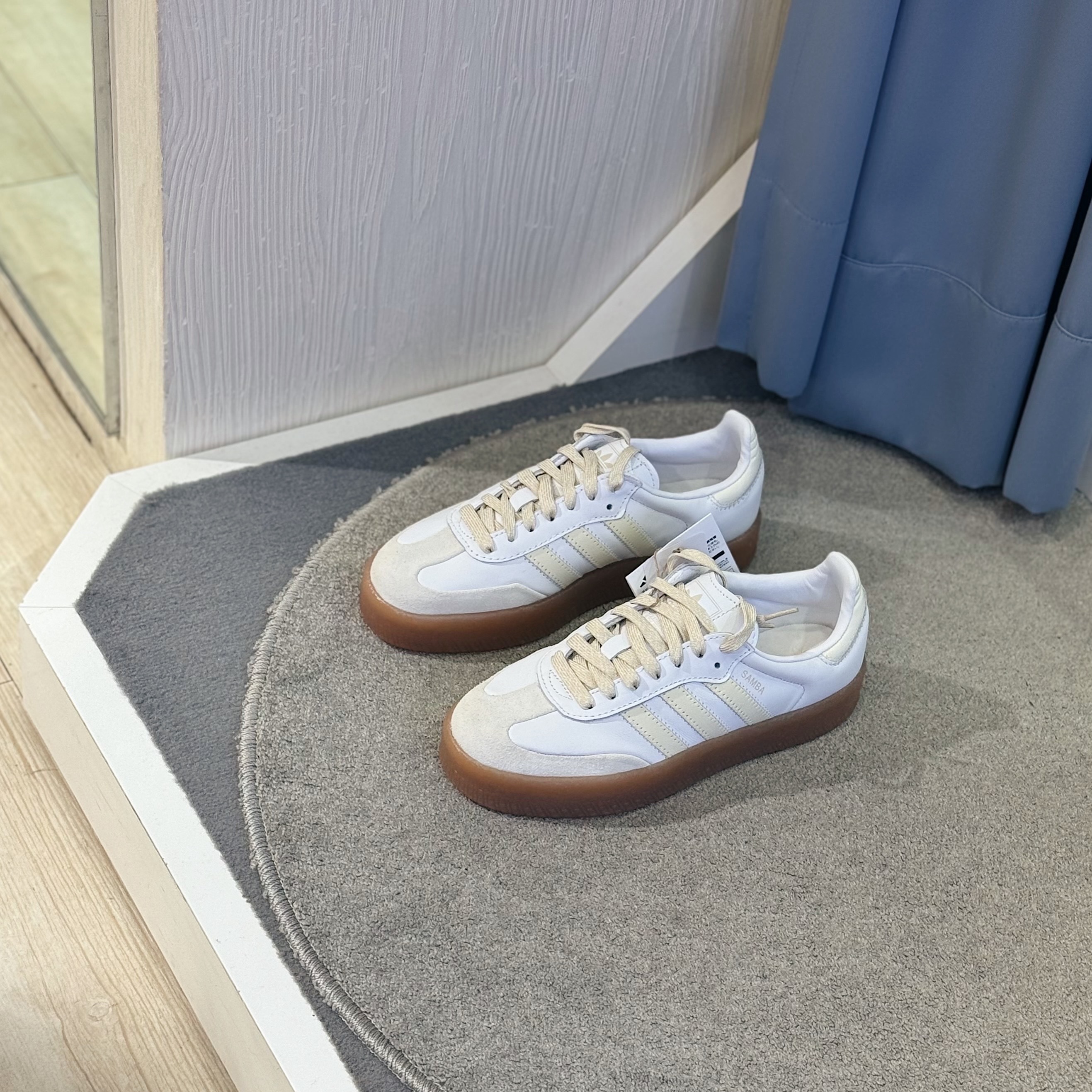 Adidas Originals Sambae 日本新發售 奶油白霜 奶油象牙 焦糖 增高 厚底鞋 IE9107