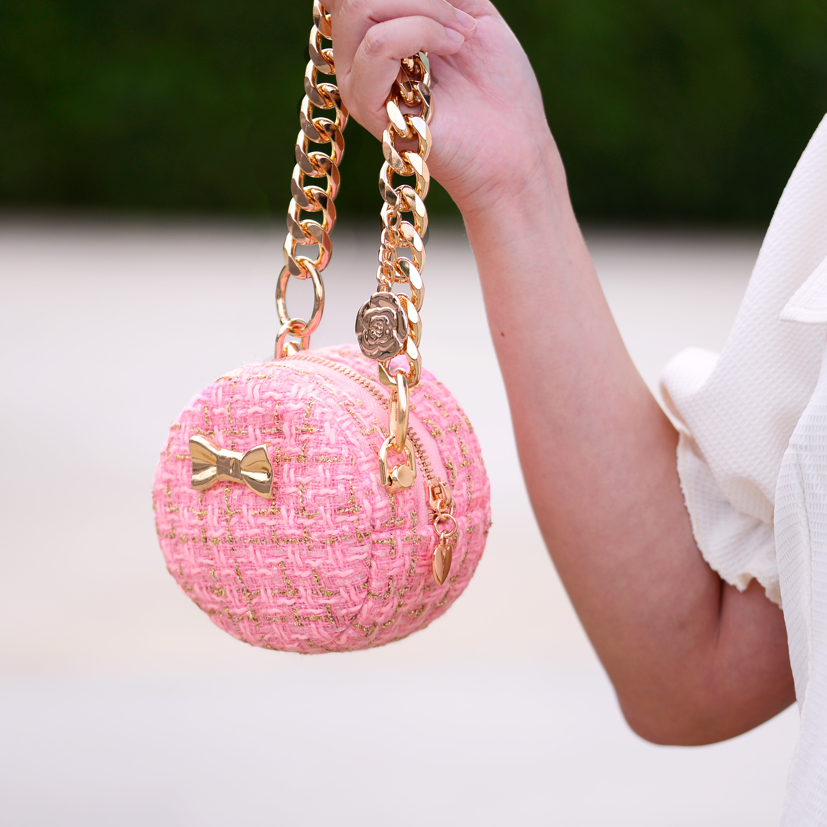 小香風毛尼布料(一尺)【贈小香迷你圓形收納包紙型】