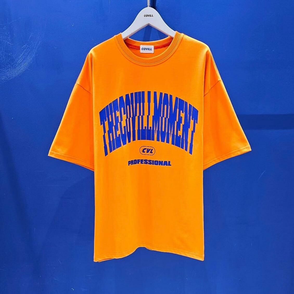 OverSize英文字短袖Tee  COVILL-104T