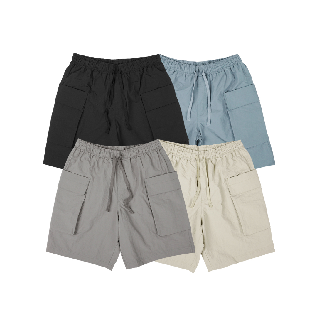 防潑水 降落傘工裝短褲