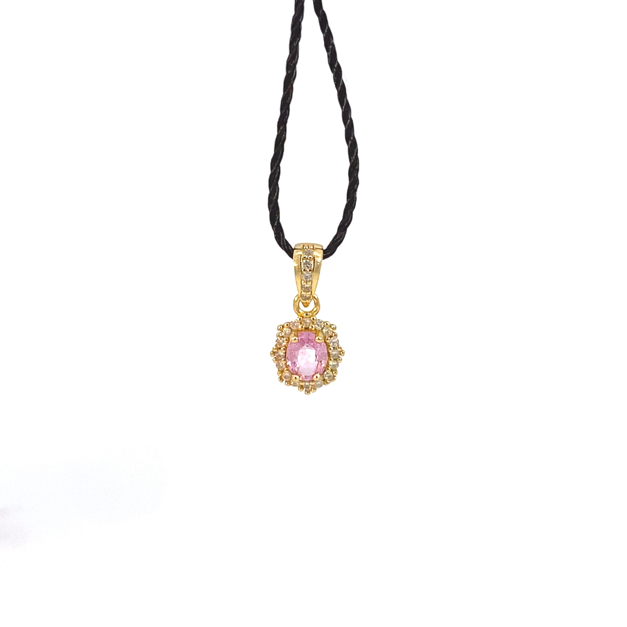 T442粉尖晶石吊墜