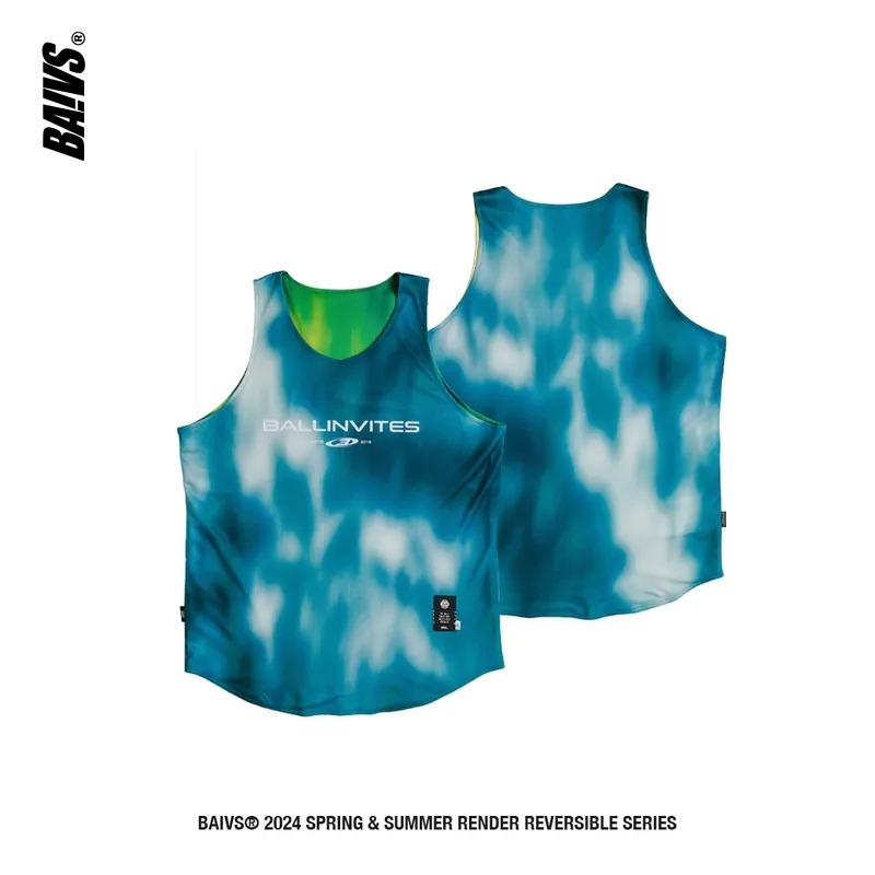 球參 Baivs 雙面異材質渲染背心