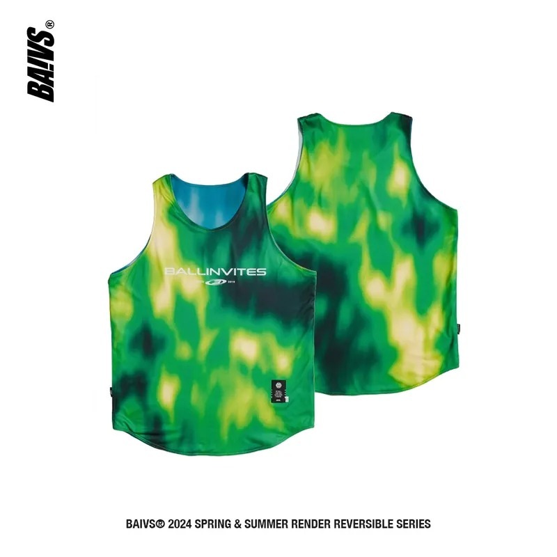 球參 Baivs 雙面異材質渲染背心