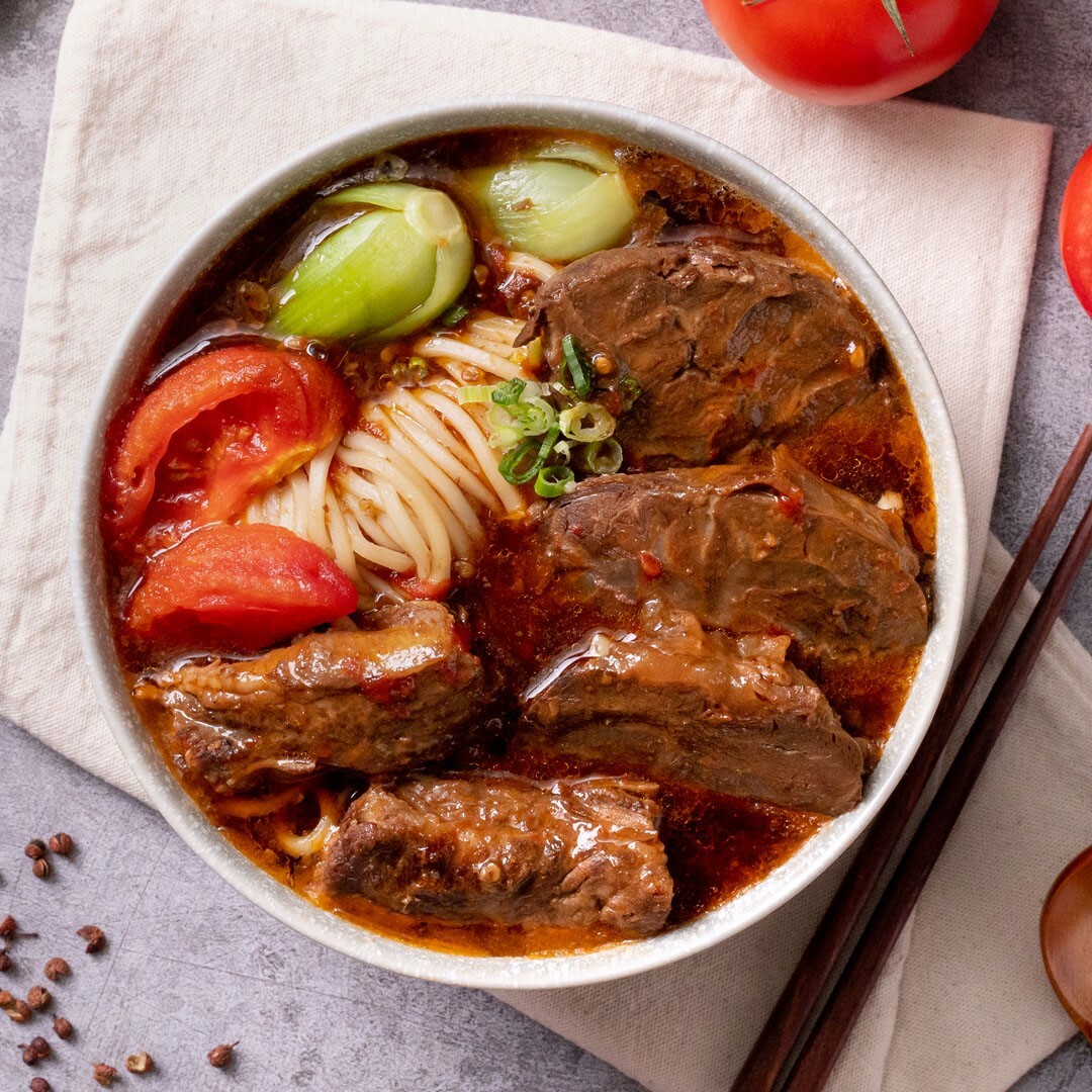 【老爺蕃茄牛肉麵】冷凍調理包