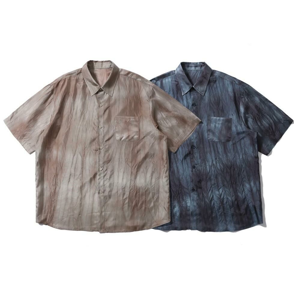 紮染短袖恤衫 DOT-059S