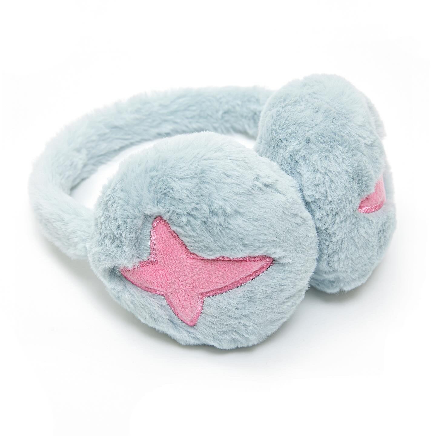 Fe3c  Alien Warm Up Earmuffs（Blue Fur）外星人耳罩