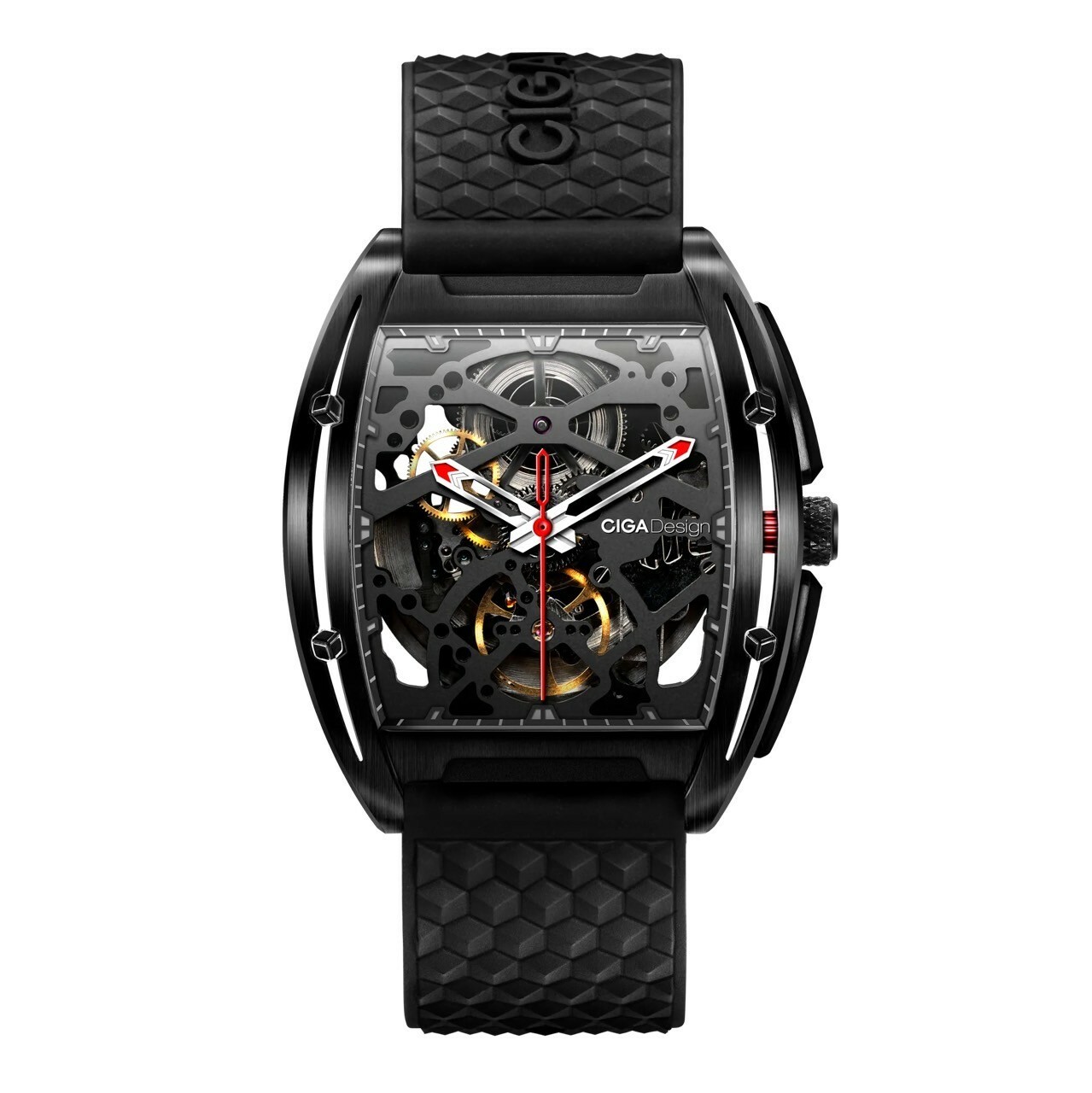 【CIGA Design】 Z系列酒桶自動機械錶Z031-BLBL-W15BK 41X48 mm 現代鐘錶