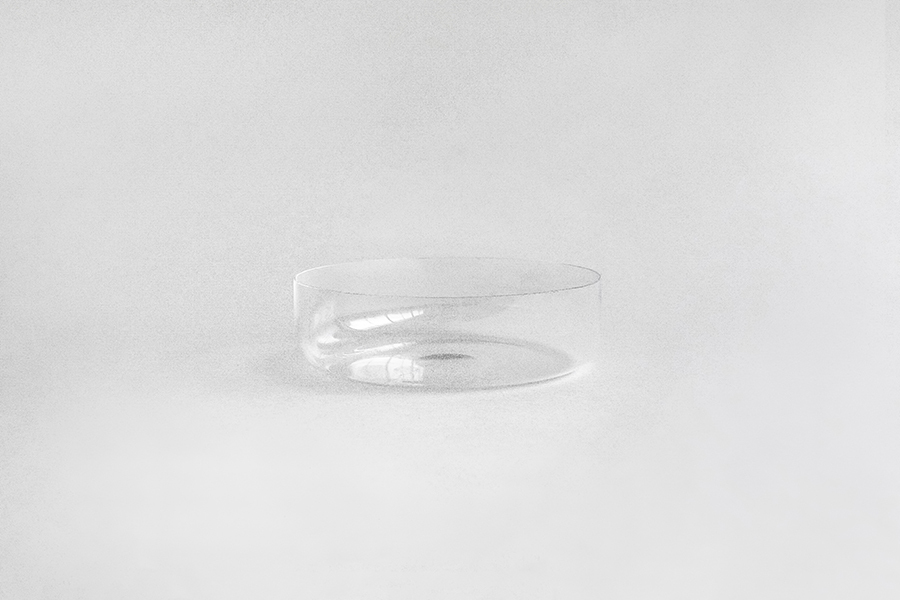 yumiko iihoshi porcelain - crystalin series  bowl   / L