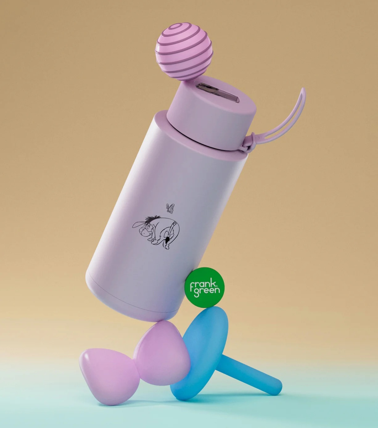 Disney Ceramic Reusable Bottle - Eeyore - 34oz / 1,000ml | FRANK GREEN