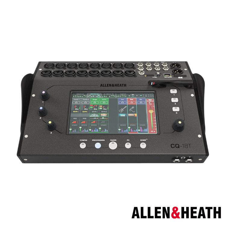 Allen & Heath CQ-18T 多功能 數位混音器 支援 Wi-Fi 傳輸
