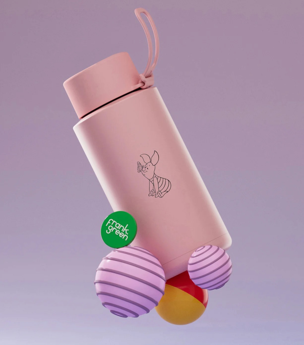 Disney Ceramic Reusable Bottle - Piglet - 34oz / 1,000ml | FRANK GREEN