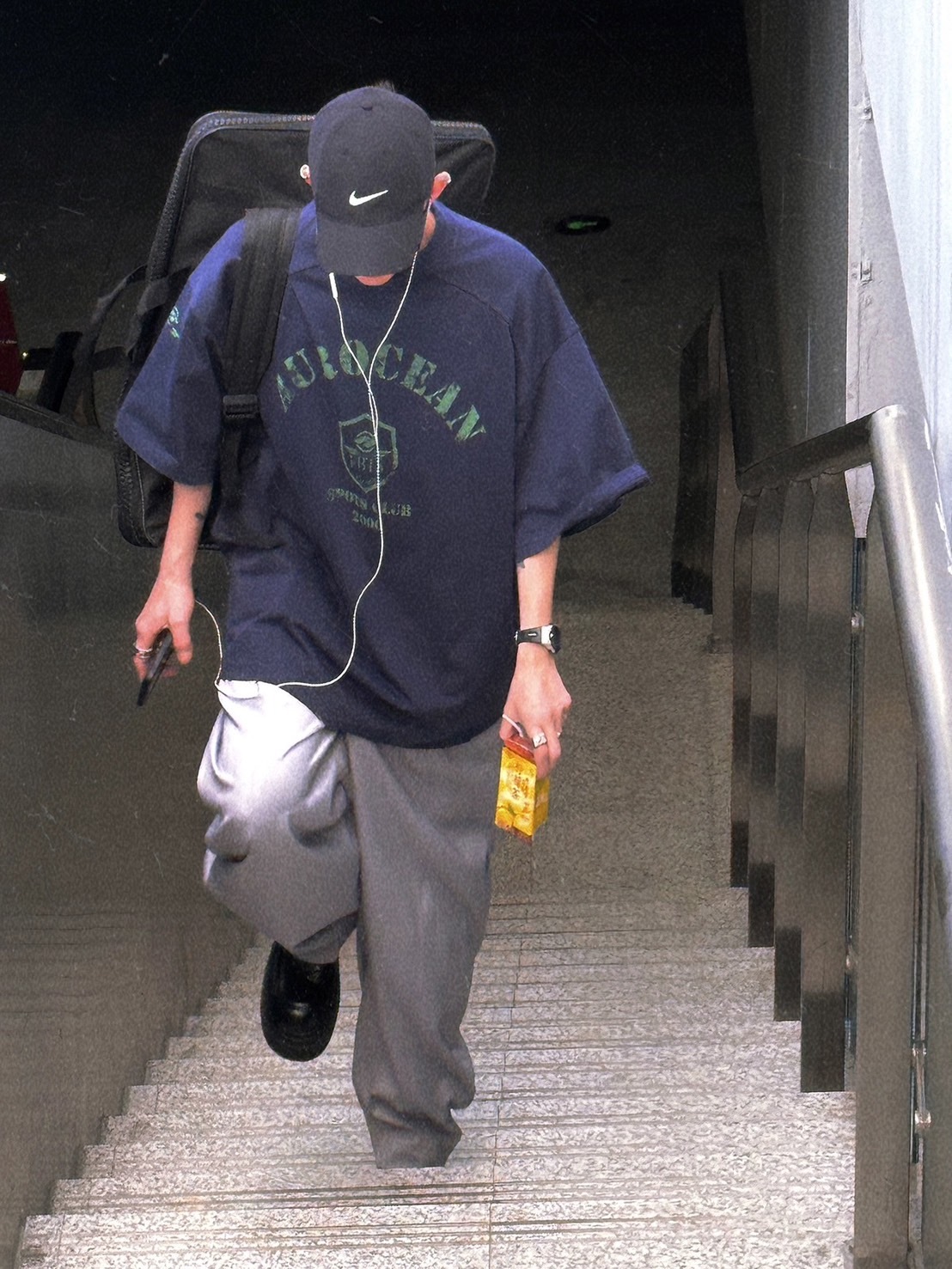 Aurocean 320克重磅破壞油墨印花TEE