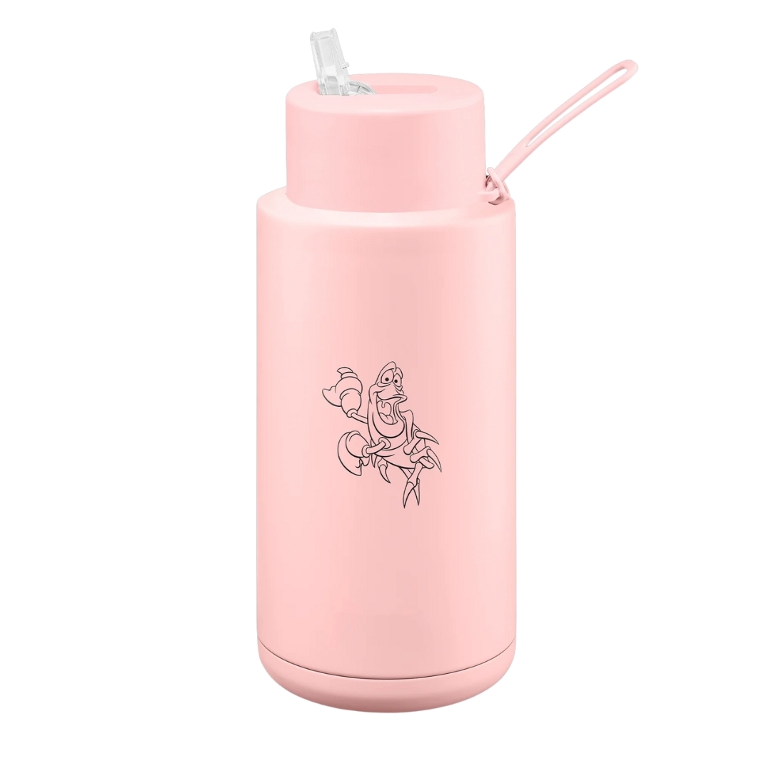 Disney Ceramic Reusable Bottle - Sebastian - 34oz / 1,000ml | FRANK GREEN