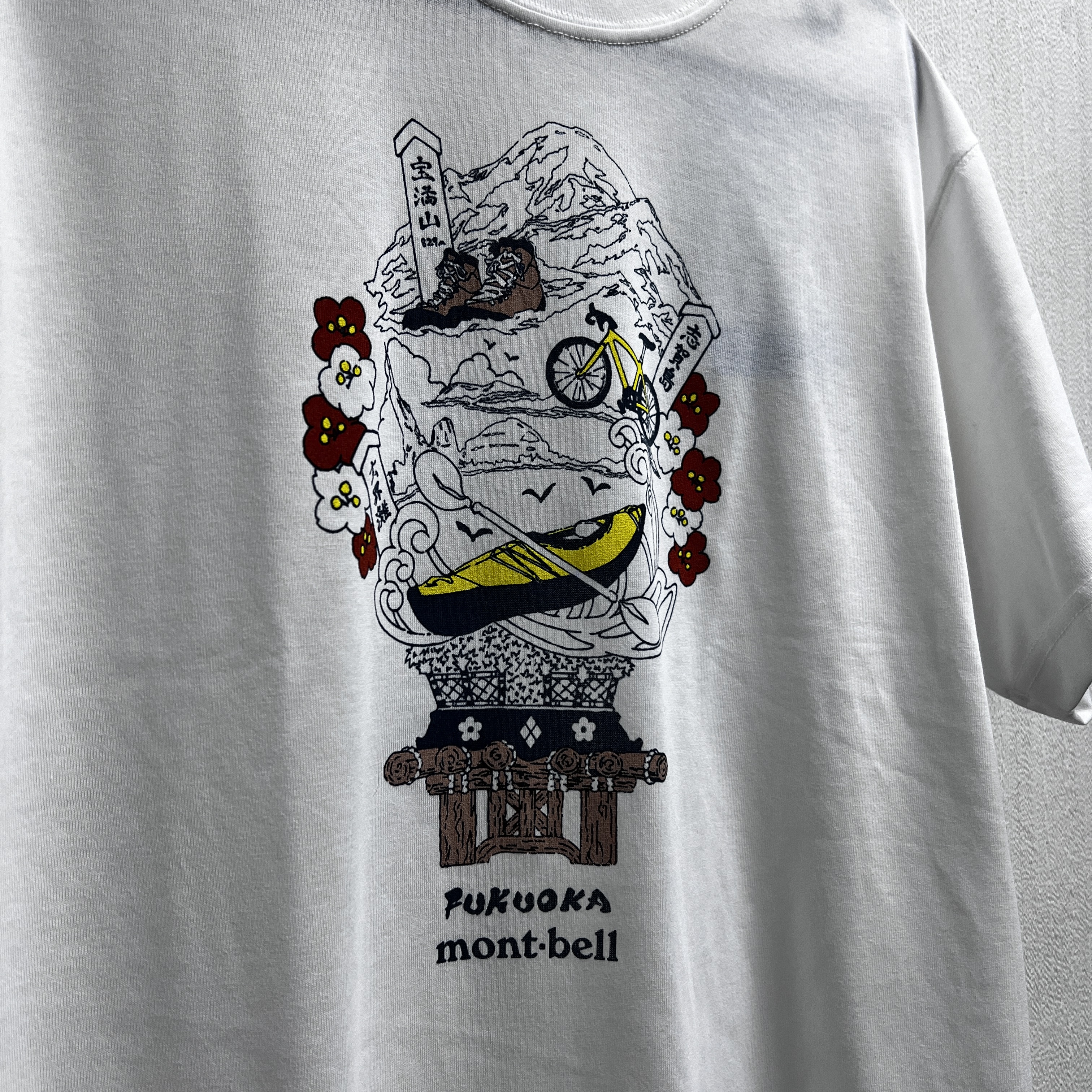 Montbell Wickron T Fukuoka 福岡地域限定版 透氣快乾 T-Shirt 1504590