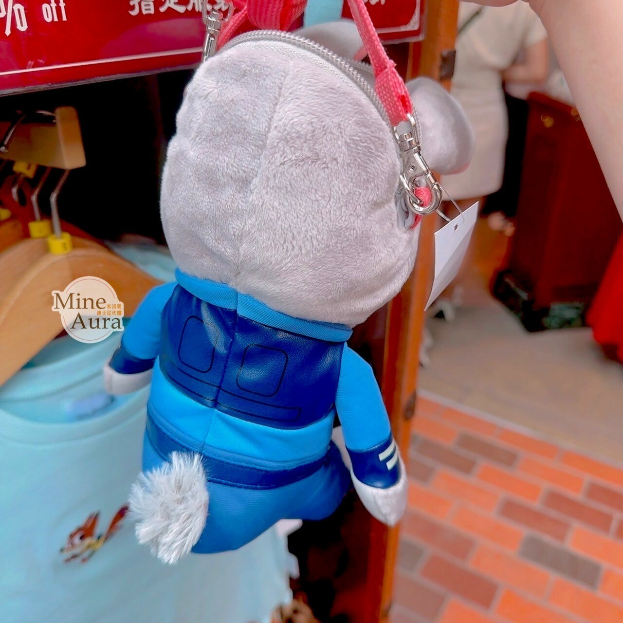 哈茱蒂 Judy 兔 絨毛 娃娃 造型 斜背 小包 動物方城市 Zootopia -香港迪士尼樂園