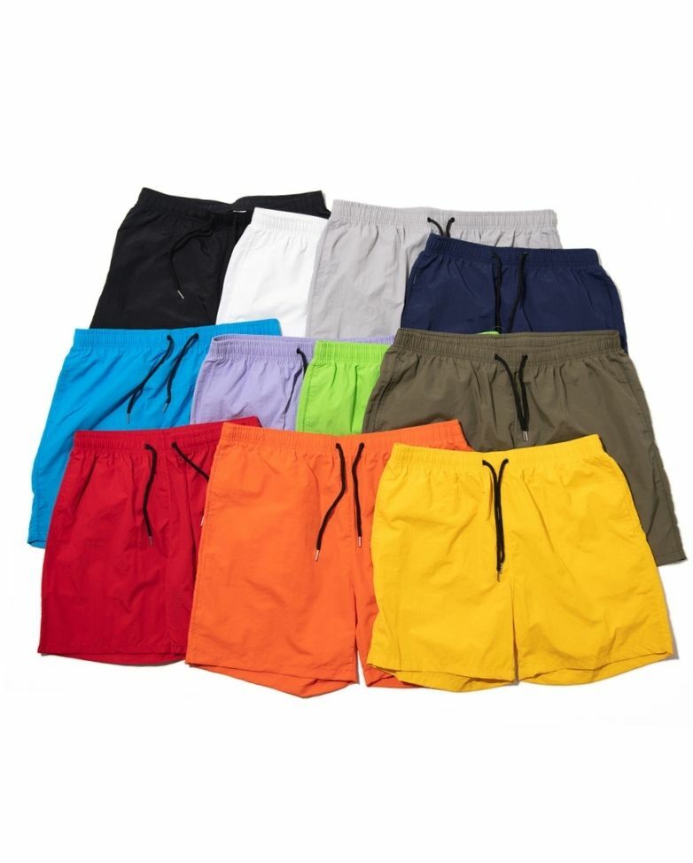 夏季休閒抽繩速乾短褲 沙灘褲