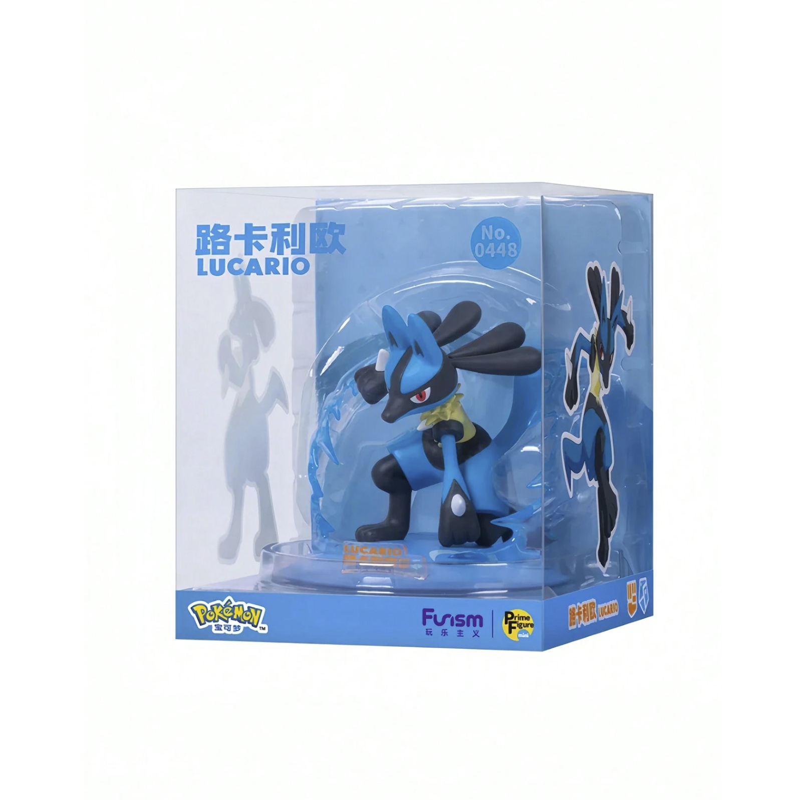 FUNISM PRIME MINI FIGURE LUCARIO 寶可夢 路卡利歐 公仔