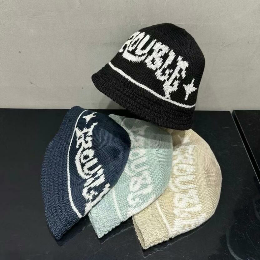 英文字線帽 H717