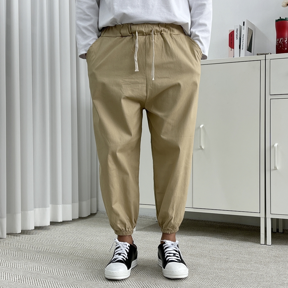 工裝氣球慢跑褲