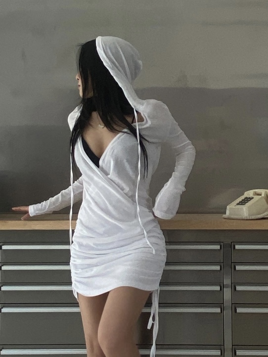 [PROJECT WAVE] WRAP HOOD ONE-PIECE