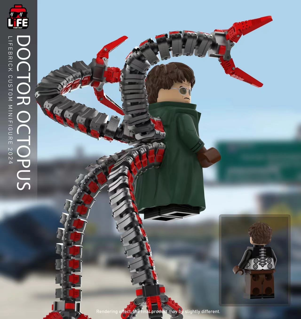 【預售】【Lifebrick 】章魚博士