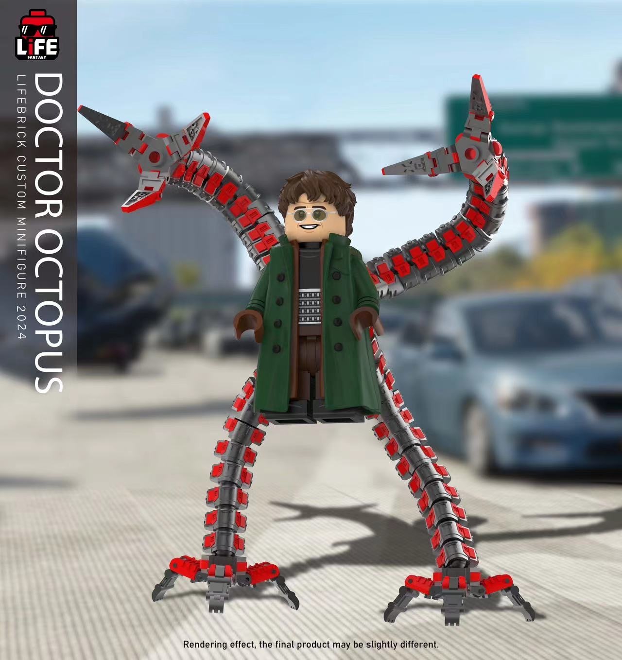 【預售】【Lifebrick 】章魚博士