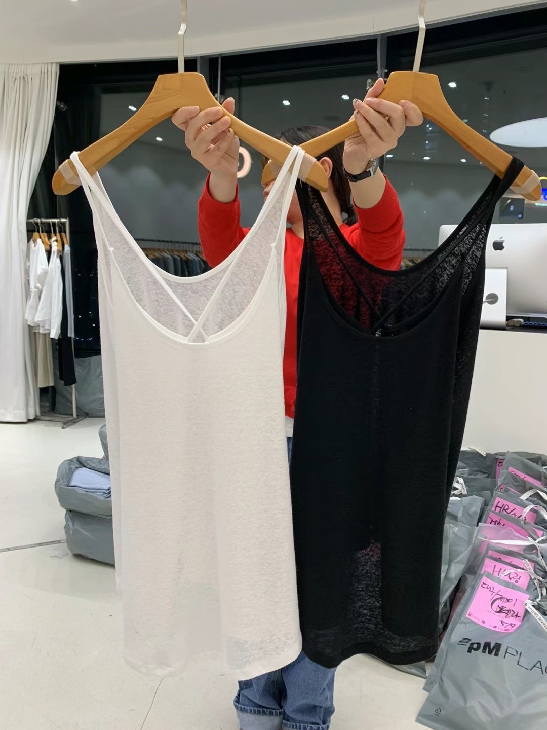 QQ288 交叉帶背心