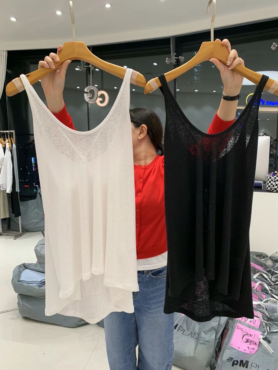 QQ288 交叉帶背心