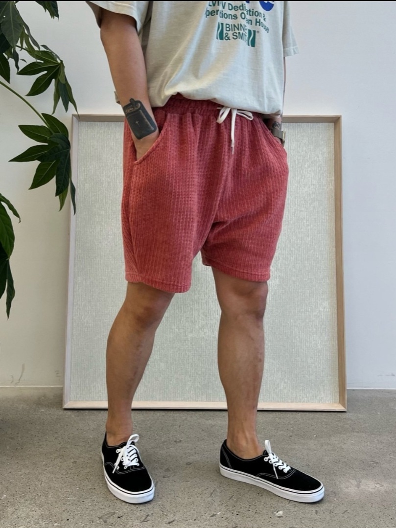 蓬鬆氣球針織短褲