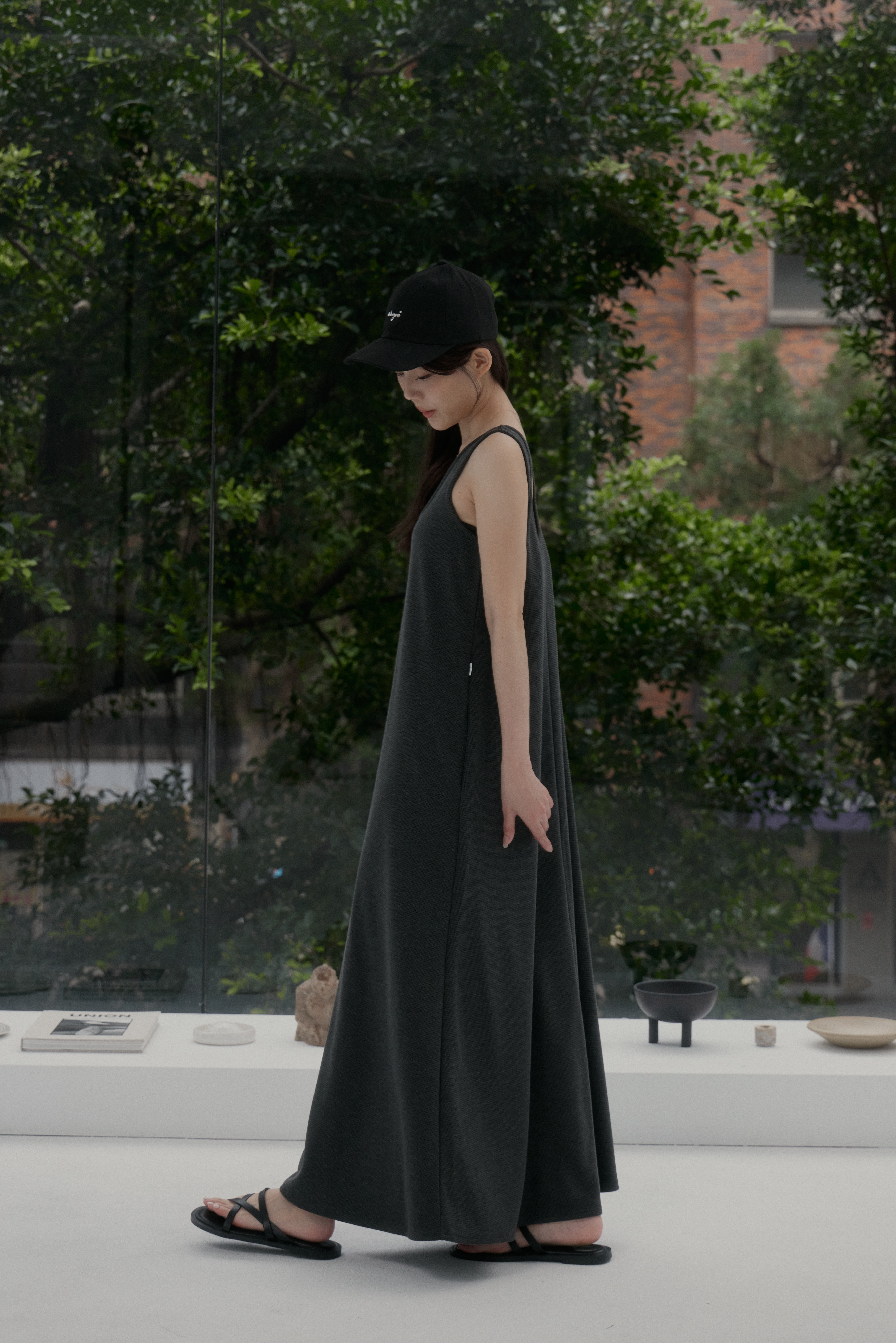 All Day Casual Dress- 灰黑