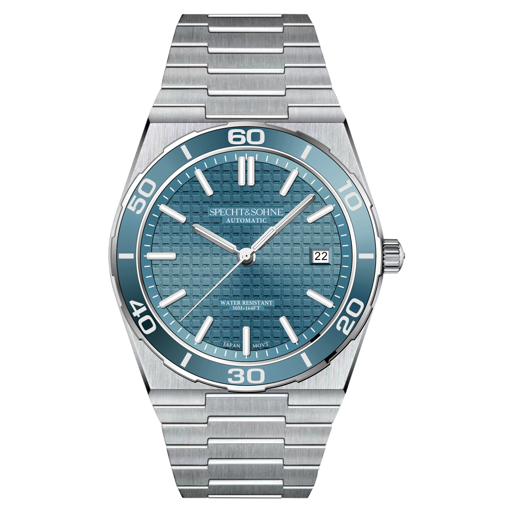 【SPECHT&SOHNE 施沛索恩】SP0015 日本精工NH35機芯  PRX款 鋼帶 機械錶-.