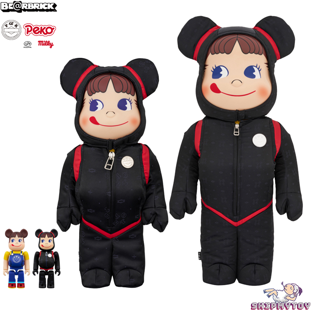 BE@RBRICK PORTER ペコちゃん 100％ & 400％